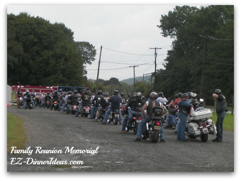 Family Reunion Motorcyclist Parade for a good cause