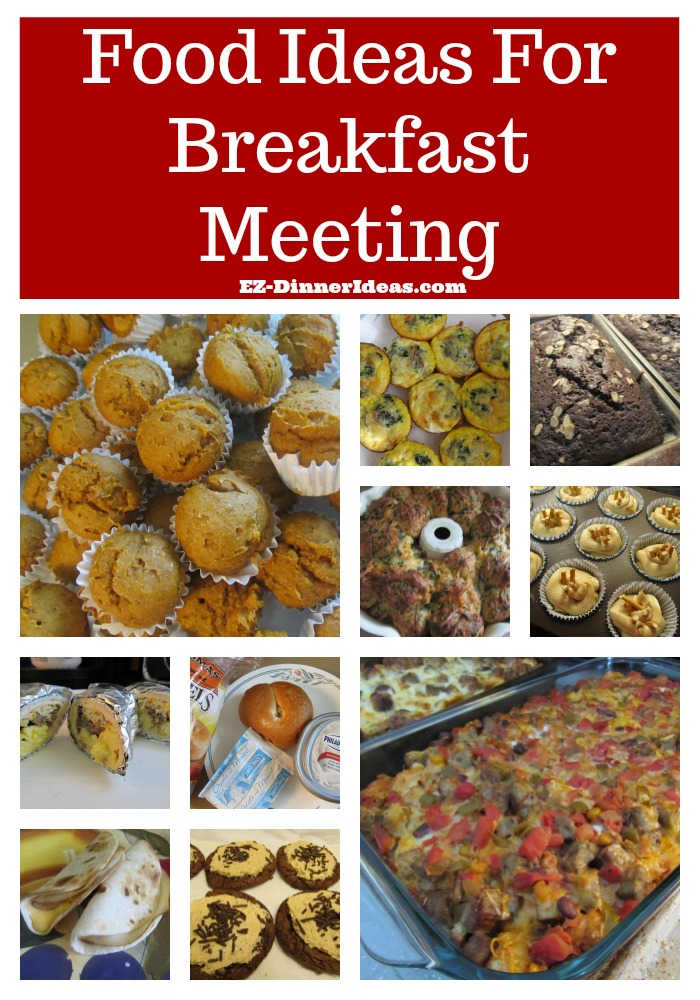 Steps To Make Easy Breakfast Ideas For Work Meeting