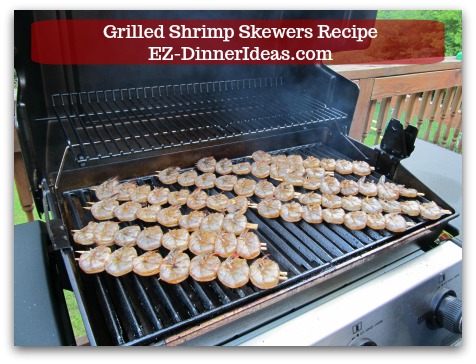 Grilled Shrimp Skewers Recipe - Grill in medium heat for 5 minutes. Grilled Shrimp Skewers Recipe - Grill in medium heat for 5 minutes.