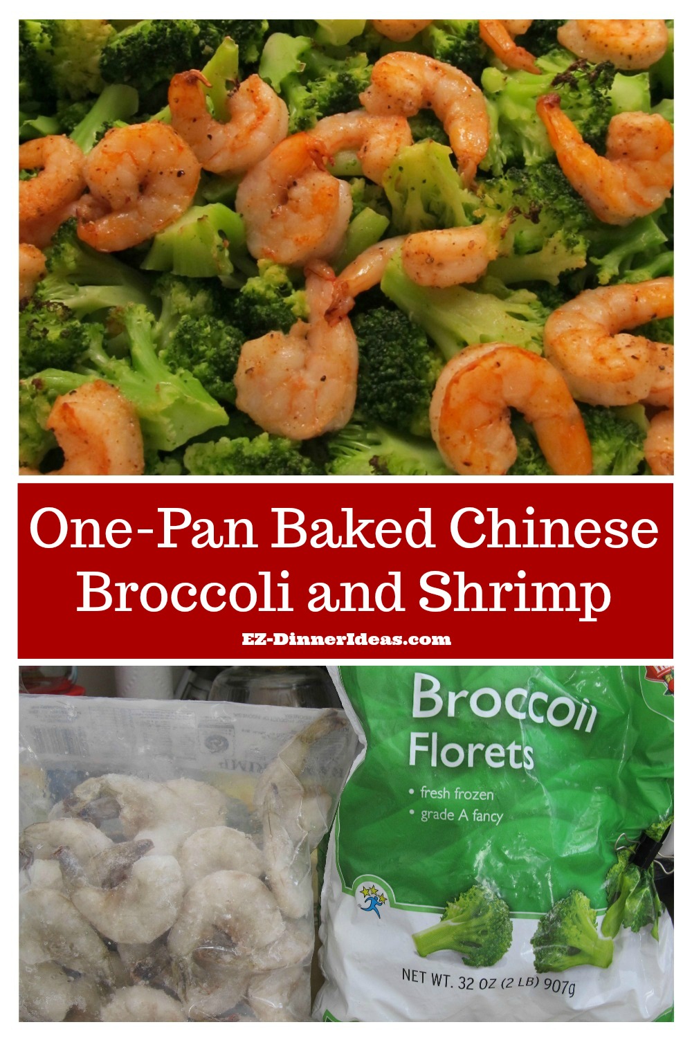 A healthy family dinner with one-pan Chinese broccoli and shrimp sounds delicious and too good to be true?  Well, once you tried it, you swear you are doing it again and again.