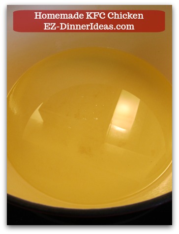 KFC Fried Chicken Recipe | Homemade KFC Chicken - Use cast iron Dutch oven to make this Homemade KFC chicken recipe for your safety.  The oil should be 1" deep max. KFC Fried Chicken Recipe | Homemade KFC Chicken - Use cast iron Dutch oven to make this Homemade KFC chicken recipe for your safety.  The oil should be 1" deep max.