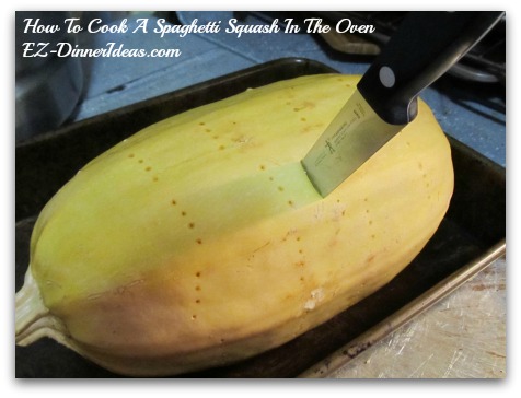 If not, bake it for another 10 minutes again until the pairing knife can go through the squash easily.  Repeat this step until the squash is cooked through