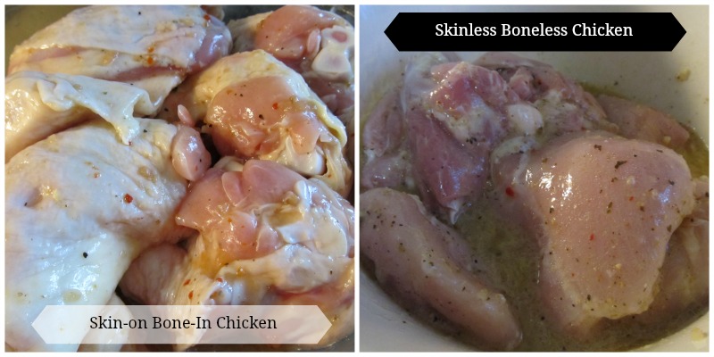 Italian Dressing Roasted Chicken Green Beans - Toss in either bone-in skin-on or boneless skinless chicken