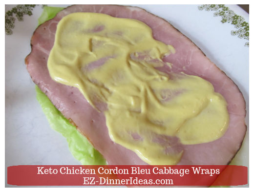 Dressing on ham Dressing on ham