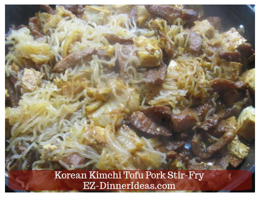 Stirring in Shirataki noodles