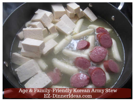 Tofu into the same pot