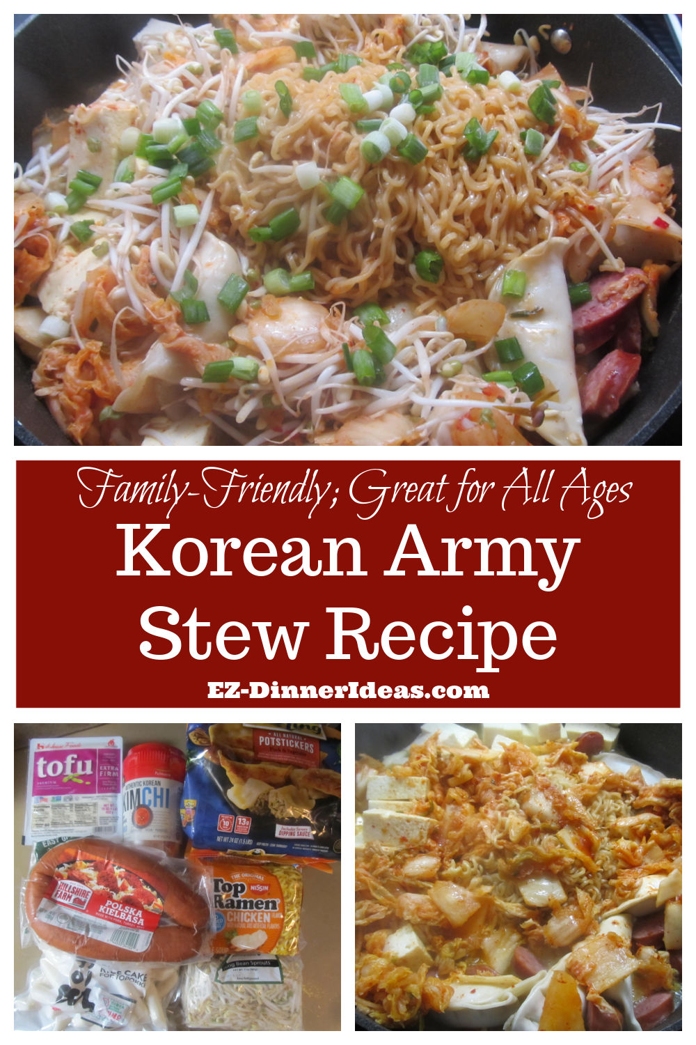Korean Army Stew Recipe | Age and Family-Friendly Version