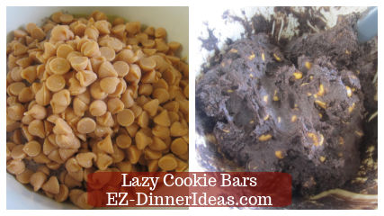 Chocolate Cake Mix with Butterscotch Chips Cookie Bars