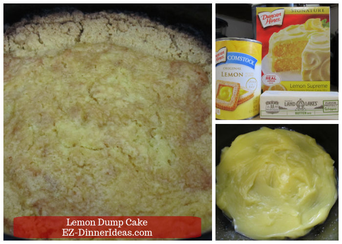 Lemon Dump Cake