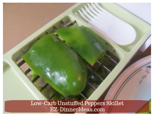 User dicer to dice peppers