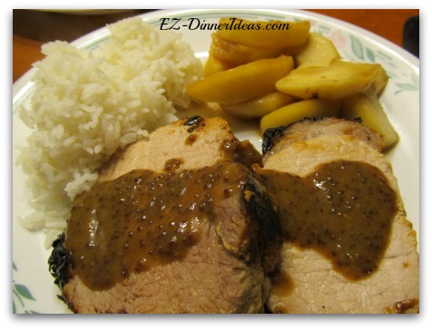 Maple Mustard Pork Loin