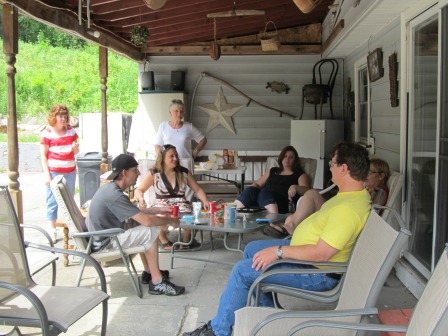 Because of the weather, we sometimes switch to outdoor.  But we all still sit in a circle facing each other. Because of the weather, we sometimes switch to outdoor.  But we all still sit in a circle facing each other.