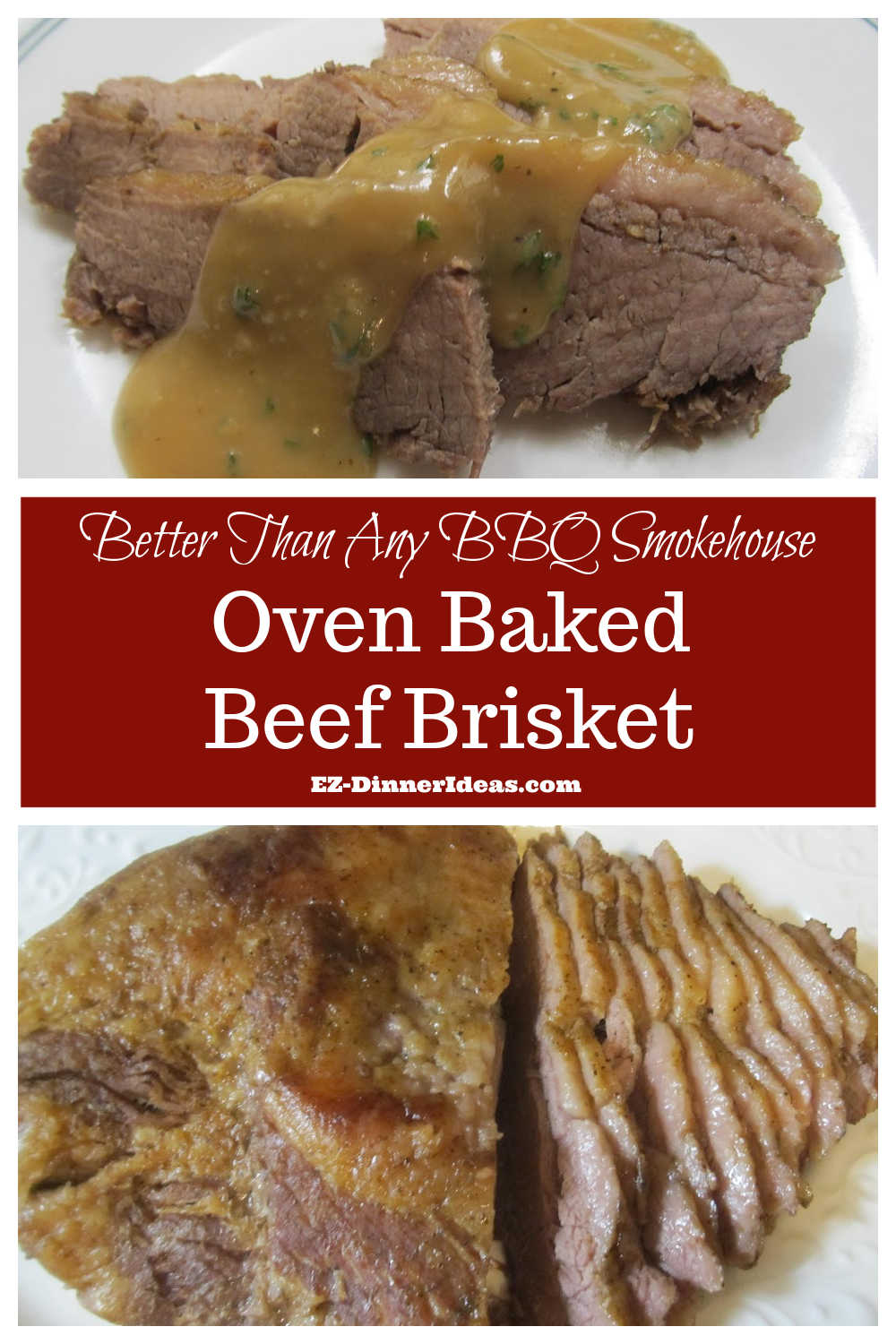 Oven Baked Beef Brisket Recipe | Better Than Brooks' House of Bar-B-Q