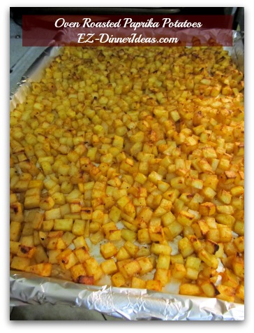 Oven Roasted Paprika Potatoes Oven Roasted Paprika Potatoes