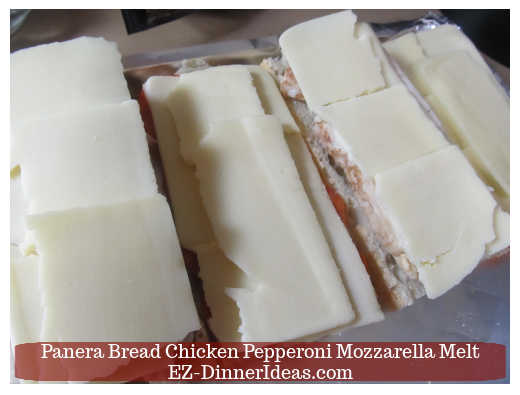 Adding mozzarella cheese