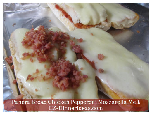 Adding bacon bits on chicken sandwich