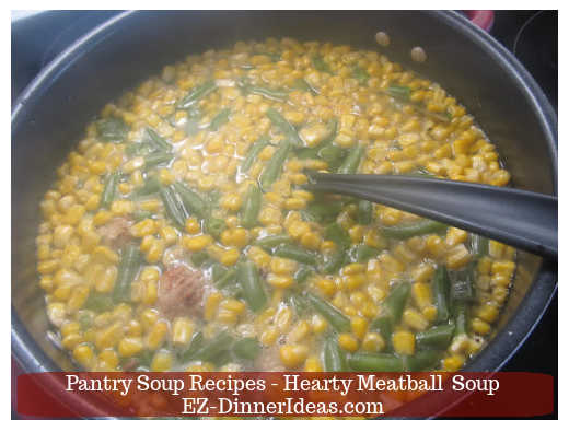Hearty Meatball Soup Hearty Meatball Soup