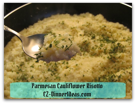 Parmesan Cauliflower Risotto - Ready to dig in?