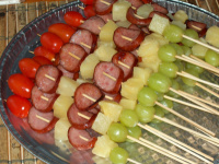 Party Ideas - Fruit Kebab