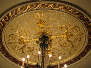 Ceiling decoration in the Proctors