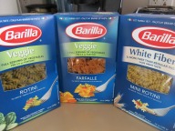 Other than whole grain or whole wheat pasta, there are also veggie and white fiber to choose from. Other than whole grain or whole wheat pasta, there are also veggie and white fiber to choose from.