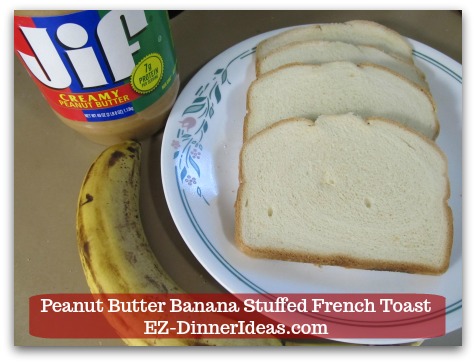 Banana French Toast Recipe | Peanut Butter Banana Stuffed French Toast - Bread, peanut butter, banana and other pantry staples. Banana French Toast Recipe | Peanut Butter Banana Stuffed French Toast - Bread, peanut butter, banana and other pantry staples.