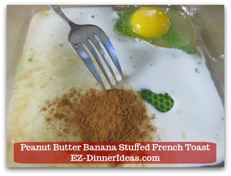 Banana French Toast Recipe | Peanut Butter Banana Stuffed French Toast - Egg, milk, ground cinnamon, vanilla extract and salt. Banana French Toast Recipe | Peanut Butter Banana Stuffed French Toast - Egg, milk, ground cinnamon, vanilla extract and salt.