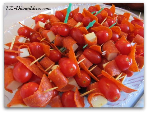 Pepperoni Tomato Cheese Bite