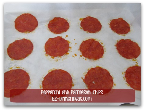 Pepperoni and Parmesan Chips - These are from the sandwich size Pepperoni Pepperoni and Parmesan Chips - These are from the sandwich size Pepperoni