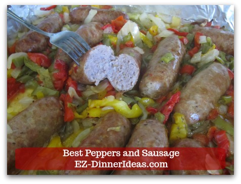 Peppers Sausage | Best Peppers and Sausage to Feed A Crowd - Enjoy immediately or serve with subs, pasta, mashed potatoes or cauliflower rice.
