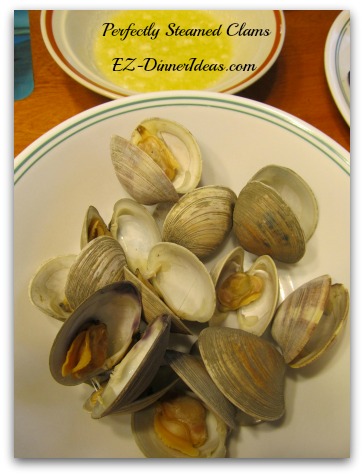 steamed clams perfectly