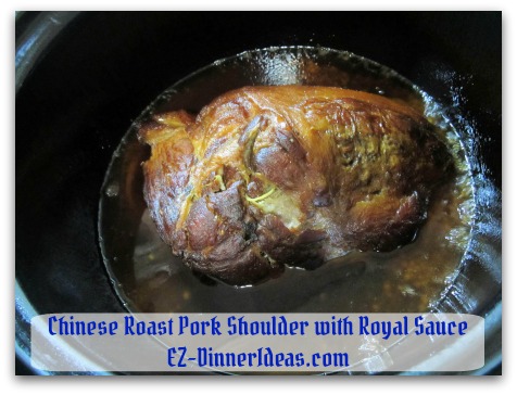 Crockpot Pork Roast Recipe - Until meat is fork tender