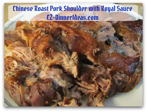 Crockpot Pork Roast Recipe - Trim fat before carving