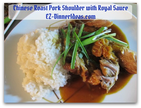 Crockpot Pork Roast Recipe - Enjoy with steamed white rice.  (Don't forget to check out "How to Add a Magic Touch to the Rice" to make it even tastier)