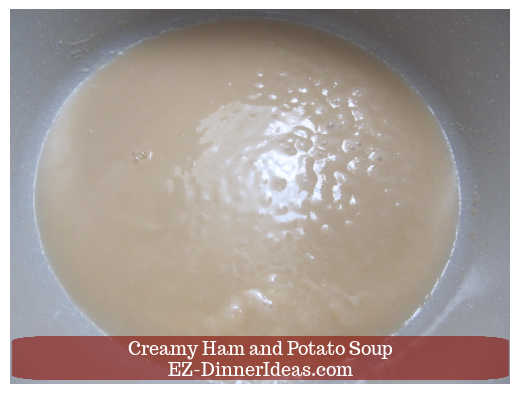 Thickened soup Thickened soup