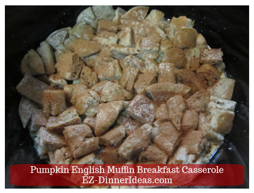 English muffins with all ingredients