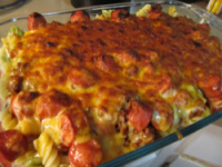 Quick and Easy Dinner Recipes - 30-Minute Chili Cheese Dog Pasta Casserole