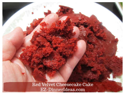 Crumble cake tops