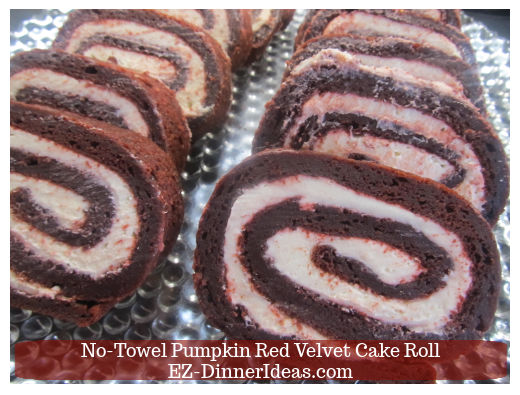 Red Velvet Cake Roll, A Pumpkin Roll in Disguise Red Velvet Cake Roll, A Pumpkin Roll in Disguise