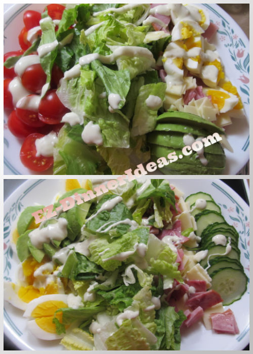 Restaurant-Grade Club Salad with 100% Store-Bought Ingredients