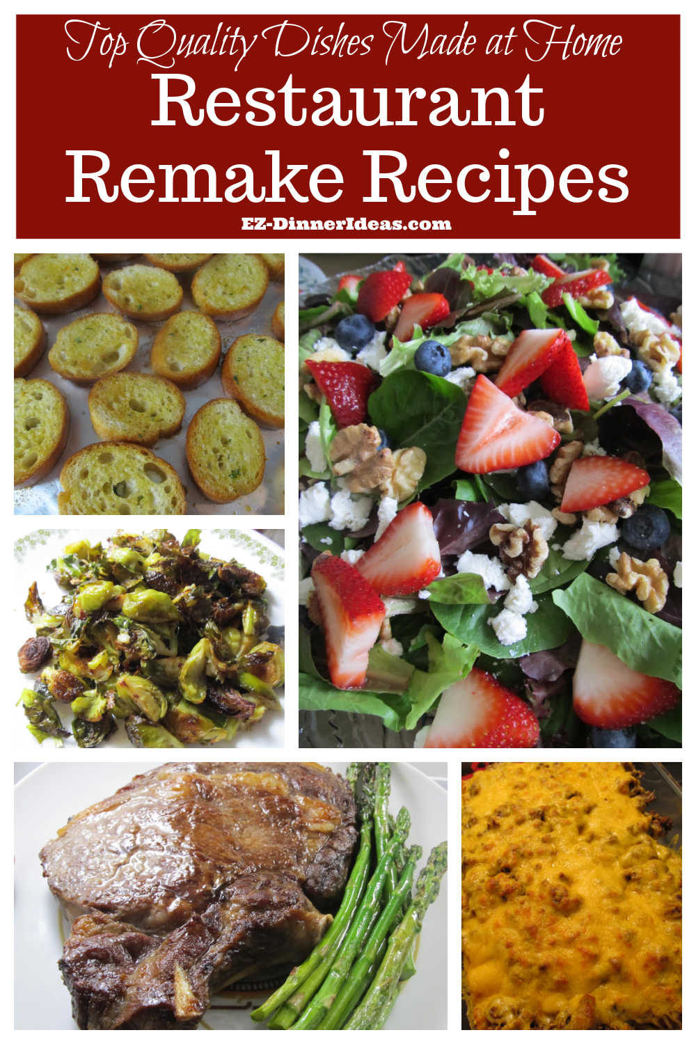Restaurant Remake Recipes