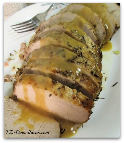 Rosemary Garlic Pork Tenderloin