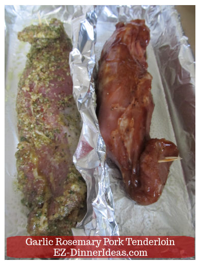 One pan; two different flavors