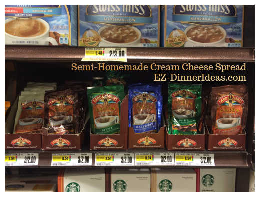 Drink mix to inspire your next cream cheese flavor Drink mix to inspire your next cream cheese flavor