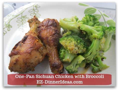 Sichuan Chicken Recipe | One-Pan Sichuan Chicken with Broccoli - A traditional Chinese dish turns into a one-pan meal. With very little maintenance, dinner for a big family is this simple.