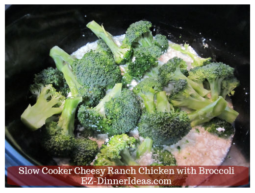 Broccoli in crock pot Broccoli in crock pot
