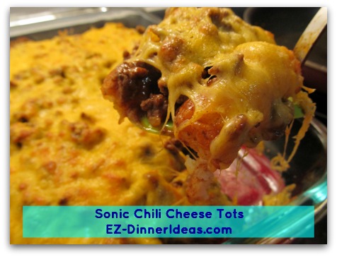 Sonic Chili Cheese Tots