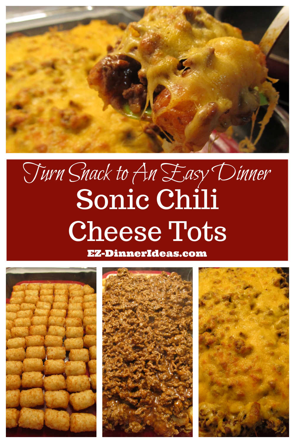 Sonic Chili Cheese Tots