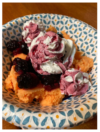 Sorbet with Berry Medley Sorbet with Berry Medley