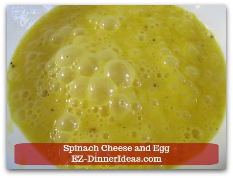 Eggs and Spinach Healthy Recipe | Spinach Cheese and Egg - Beat eggs with salt and pepper to taste. Eggs and Spinach Healthy Recipe | Spinach Cheese and Egg - Beat eggs with salt and pepper to taste.